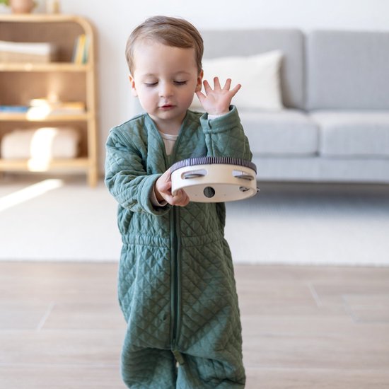 BEMINI Babyslaapzak - MAGIC BAG 24-36m - TOG 1.5 - Gewatteerd comfort - Green van Bemini — afbeelding 4