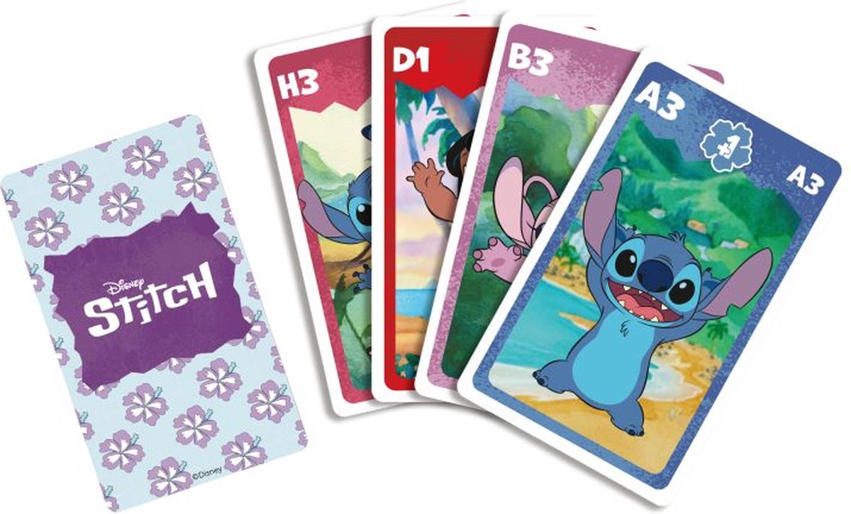 Shuffle Lilo & Stitch - 4-in-1 Kaartspellen (Kwartet, memo, snap, actiespel) — afbeelding 2