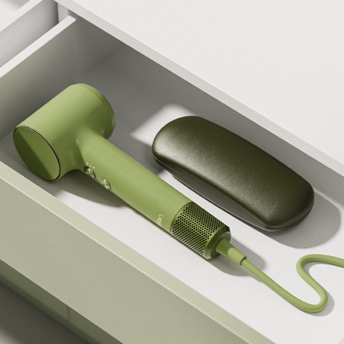 Laifen Mini High Speed Fohn - Groen - Compacte haardroger - afbeelding 3