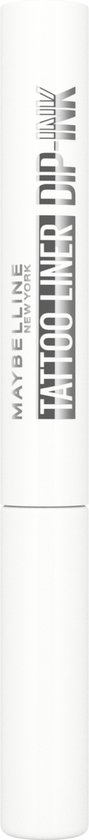 White Maybelline Tattoo Liner Dip & Ink eyeliner pen