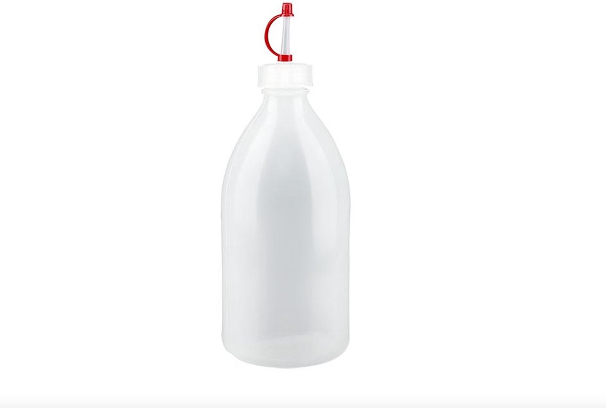 Spuitfles met korte tuit 500ml LDPE 1stuk