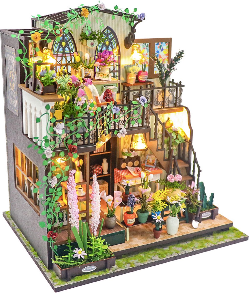 Miniatuur Bouwpakket M - Botanical Garden - DIY Bouwpakket - Kinderen en Volwassenen - Crafts&Co — afbeelding 10