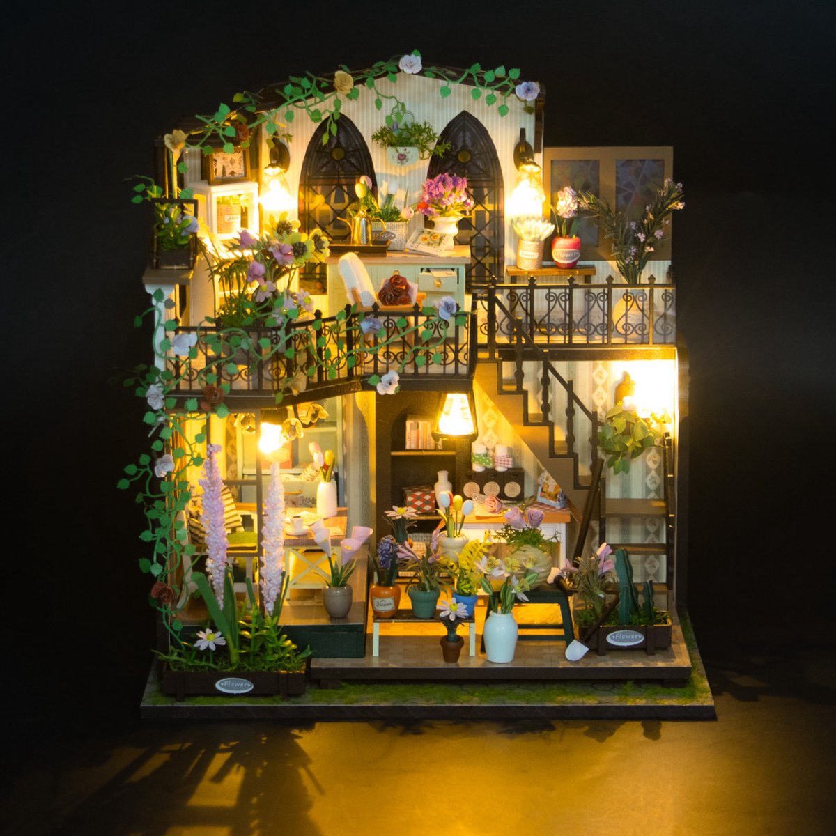 Miniatuur Bouwpakket M - Botanical Garden - DIY Bouwpakket - Kinderen en Volwassenen - Crafts&Co — afbeelding 8