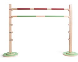 BS Toys - Springhorde Hout - FSC hout - Hobby Horse - Hordelopen - Geschikt vanaf 6 jaar