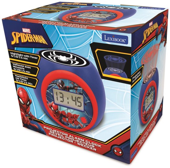 Spiderman Projector Alarmklok van Lexibook — afbeelding 5