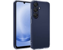 Hoesje - Geschikt voor Samsung Galaxy A26 - Sterk & Shockproof - Siliconen Case - Hoes Cover - Telefoonhoes - Transparant