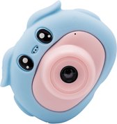 Vulpes Goods® Kids - Digitale Kindercamera - 4-in-1 Speelgoedcamera - HD 1080P, 32GB, 10x Zoom - met Foto-, Games-, Muziek- & Videofunctie - Kinderfototoestel - Vlog & Selfie Camera - Incl. 32 GB Micro SD Card, USB-Stick en Veiligheidskoord