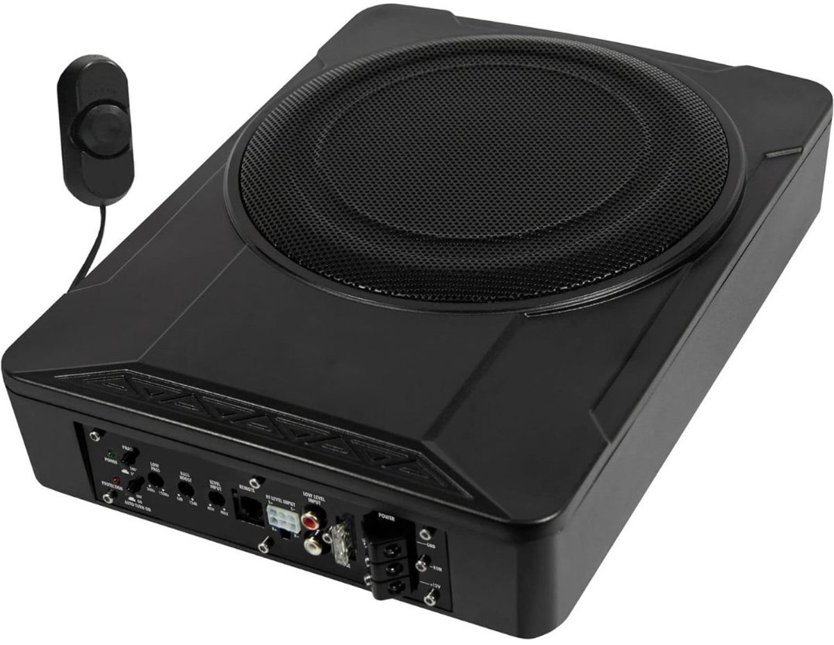 ApexArte® Underseat Subwoofer - Auto Versterking - Speakers