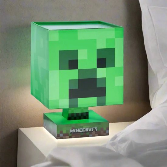 Minecraft: Creeper Icon Lamp with USB Charger van Paladone — afbeelding 4