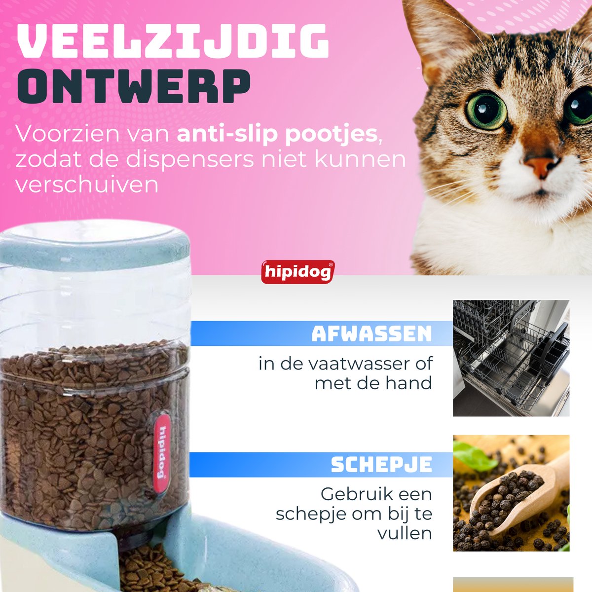 Voerautomaat ideaal voor vrienden - Voel het - Hondenwinkel