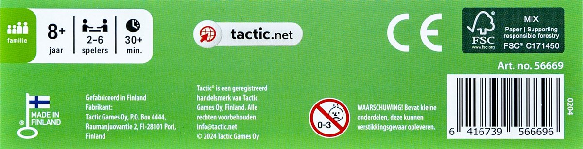 Tactic Dieren van de Wereld – Educatief spel – Leer de wilde dieren kennen – 200 Kaarten – 6 Speelborden met werelddelen — afbeelding 3