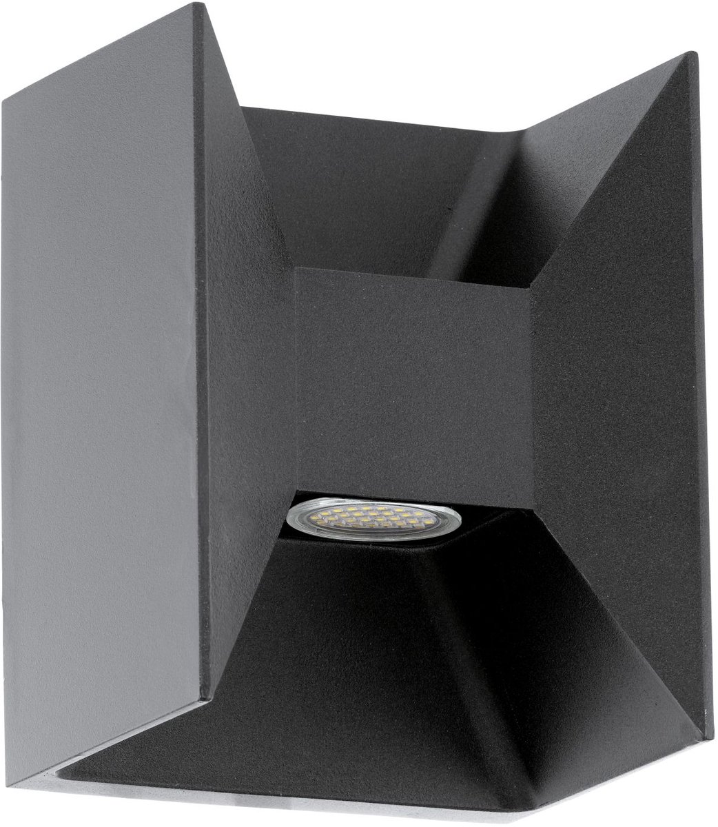 Licht-Erlebnisse - Morino - LED - Wandlamp - IP44 - 3000K - 360lm - van - Gegoten aluminiu