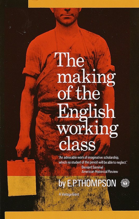 Making of the English Working Class - cover
