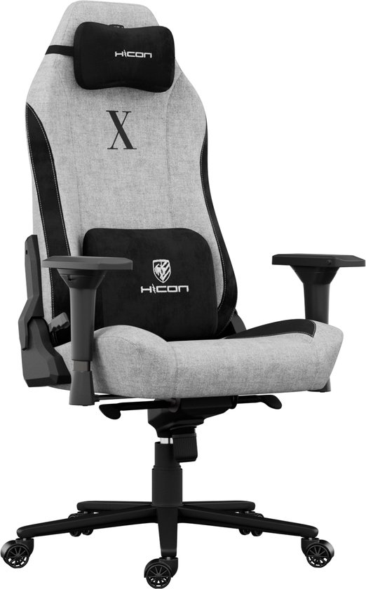 HICON Gamingstoel Apex Serie Velocity Grijs Verstelbaar - Gamestoel - €199,99