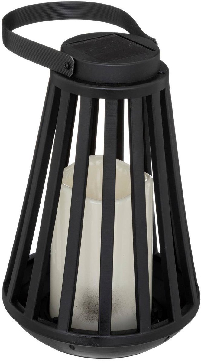 Zonne lantaarn Brit, vlam effect, hoogte 21,5 cm