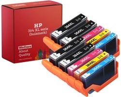 weCare 10-pack - Geschikt voor HP 364 / 364XL - Multipack van 10 inktcartridges - Geschikt voor Deskjet 3070A - 3520 - Photosmart 5510 - 5515 - 5520 - 7520