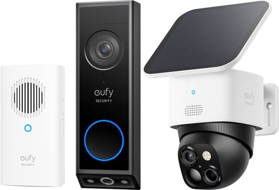 eufy Security E340 Video Deurbel met Chime + eufy Security - eufy - €329,00