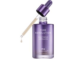 Missha - Time Revolution - 50 ml - Night Repair Ampoule 5X - 77.2 Biome - Anti age - Verzorgend - Anti Rimpel - Serum - Korean Skincare