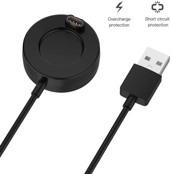 Oplaadkabel geschikt voor Garmin Vivoactive 3 / 4 / 4s / 5 / Venu / Venu SQ / Venu SQ 2 / Venu 2 / Venu 2s / Venu 2 Plus / Vivomove 3 / 3s / Style / Luxe / Forerunner 45 / 55 / 245 / 255 / 265 / 645 / 745 / 935 / 945 / 955 / 965