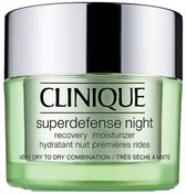 Clinique Superdefense Night Recovery Moisturizer - Nachtcrème - 50 ml