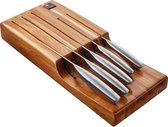 Richardson Sheffield Forme – 5-delig Messenblok voor in de Lade – Ruimtebesparend Design– 13/0 Messenstaal – Sterk, Duurzaam & Betrouwbaar-Cadeauverpakking