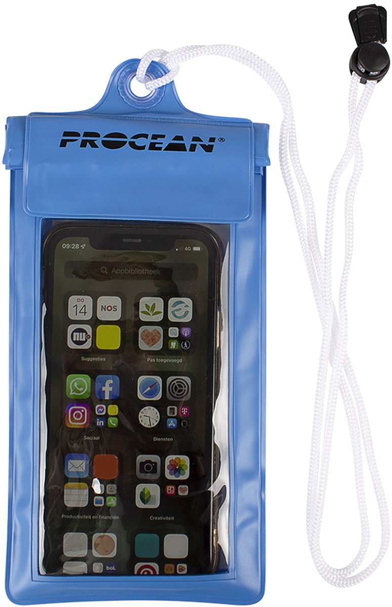 Telefoon waterproof tasje | Procean | licht blauw