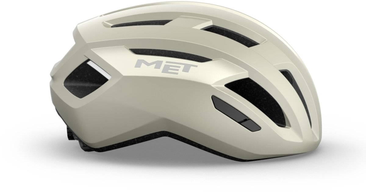 MET Vinci MIPS Fietshelm Mannen & Vrouwen – Fietshelm Racefiets Volwassenen – Maat S (52-56cm) – Greige