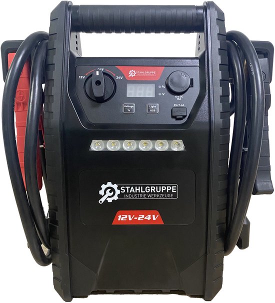 Stahlgruppe SG5000 Startbooster - 12V 24V - professional - 4400A piek