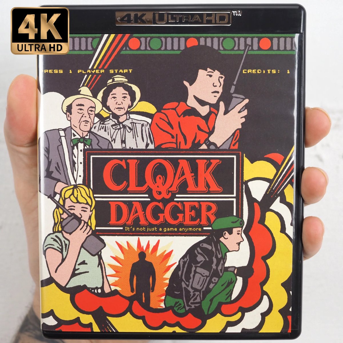 Cloak & Dagger 4K ST (U.S. Import speelt alleen op regiovrije speler)-