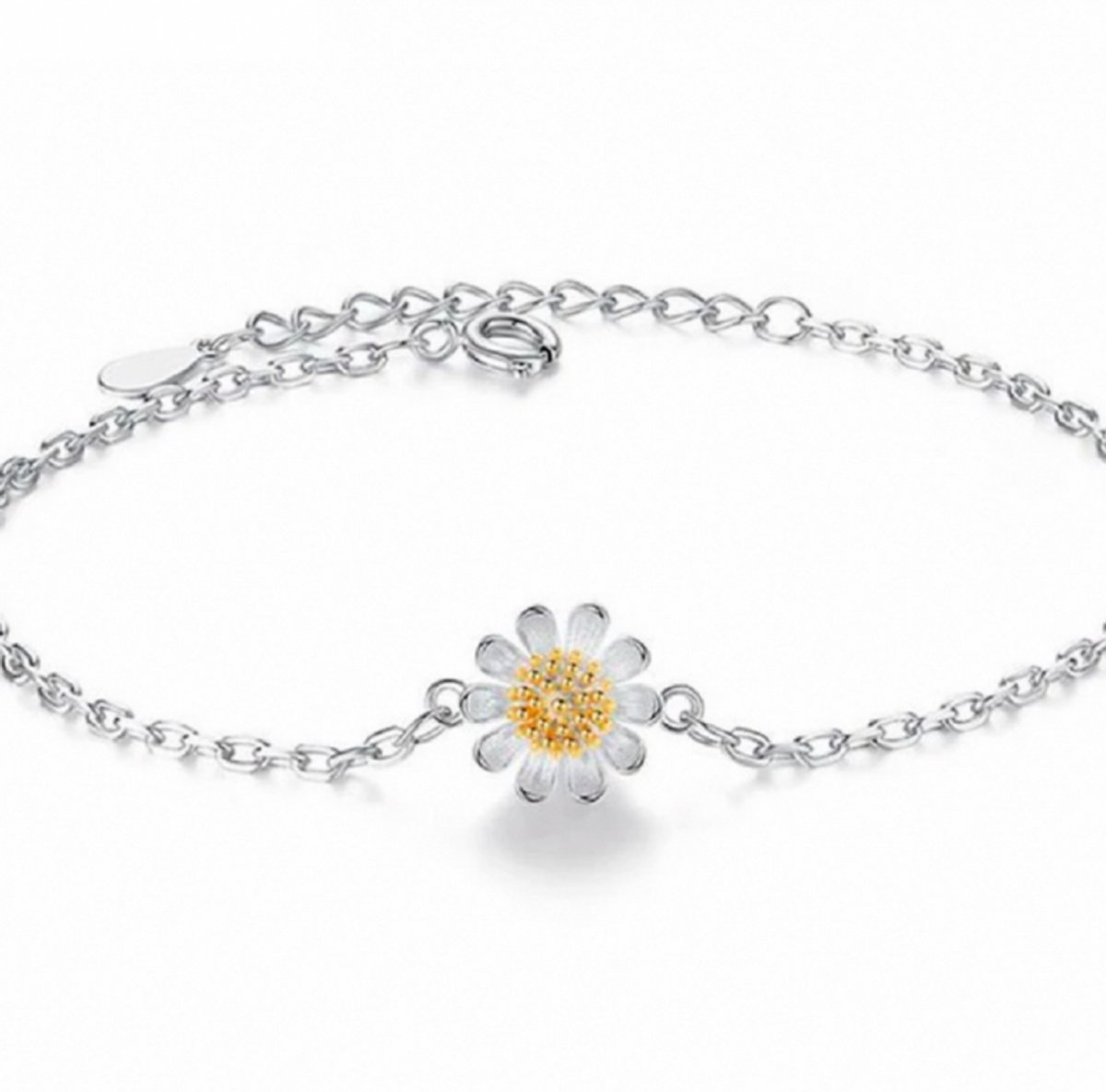 Zilveren Kinder Enkelkettinkje- Daisy- 6 jaar - Charme Bijoux