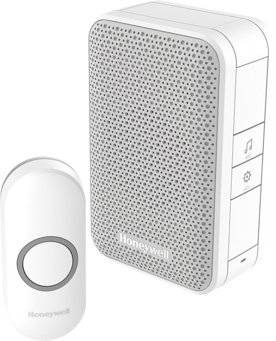 Honeywell DC311N Draadloze Deurbel - Deurbelset - Draagbaar - Wit — afbeelding 2