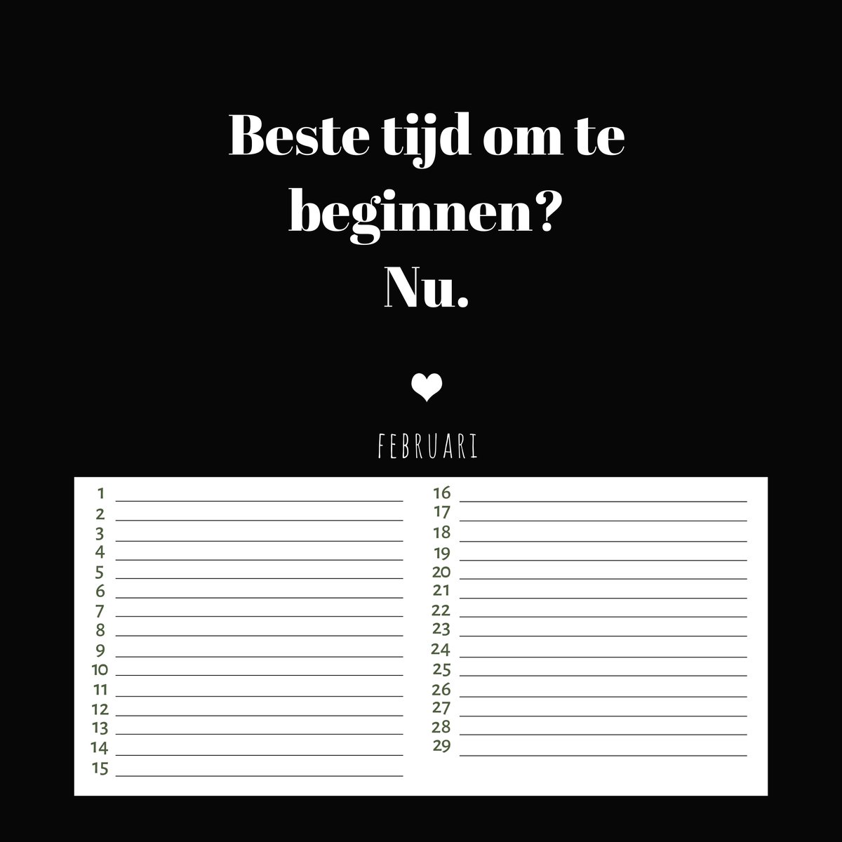 Verjaardagskalender Geluksmomenten - Inspiratie - Kalender - Wandkalender - Moederdag - Cadeau Mama - Planner - Positieve Spreuken - Motivatie - Black & White - Geluk - Maandplanner - 21 x 21 Cm - Zwart & Wit - Birthday - Inspirerend - Positiviteit — cadeau in Kalenders & Planners - foto 7
