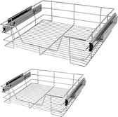Heavy Duty walnoot wandmontage kapstokhaken rek met pianostijl haken voor het ophangen