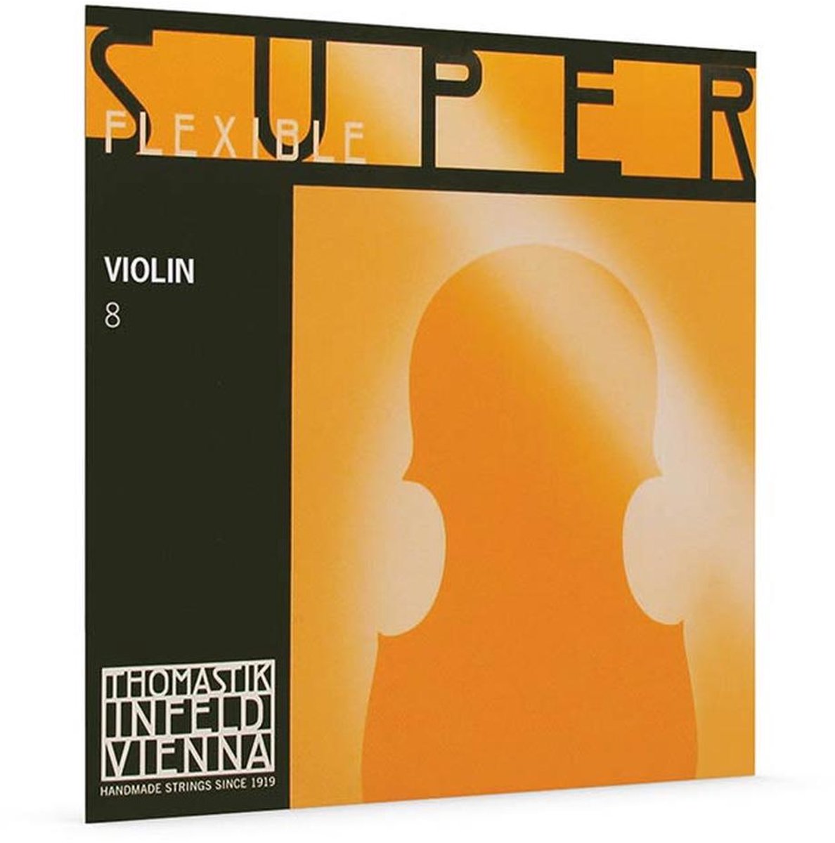 Thomastik Infeld TH-8 violin string E-1 4/4 medium, rope core, chrome wound