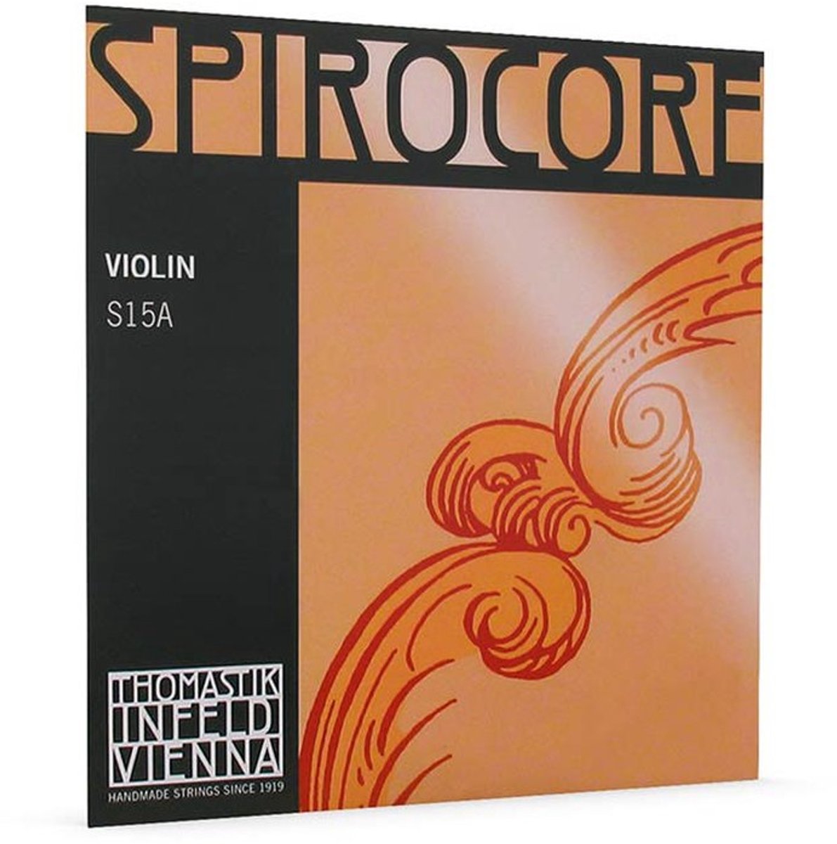 Thomastik Infeld TH-S-15A violin string set 4/4 medium, spiral core, includes TH-S-8, TH-S-10, TH-S-12 and TH-S-13