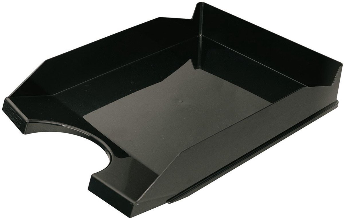 OFFICE products brievenbakje, ft A4, PP, zwart 10 stuks