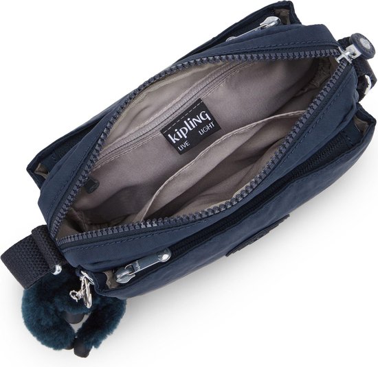 kipling Sac à épaule bandoulière Basic Abanu Crossbody Blue Bleu 2