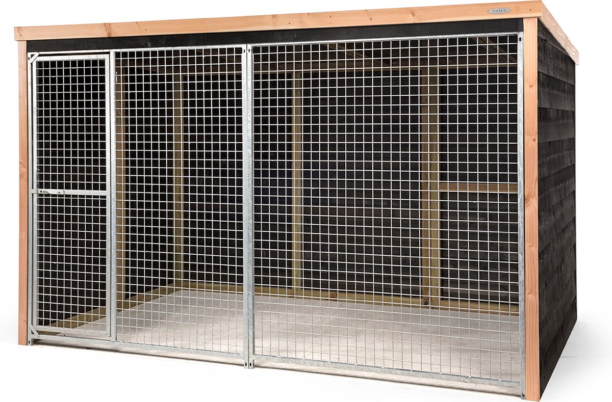 Wood Selections Kattenren Simba - Kattenrennen - Kattenhuis - kattenkooi - Kattenhok - Dierenverblijf - Buitenren - Kattenverblijf voor buiten