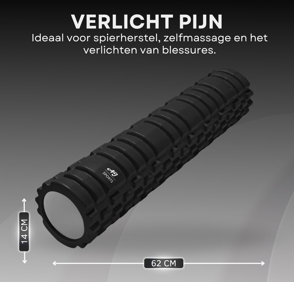 AJ-Sports Foam roller XL - Massage roller thumbnail 5
