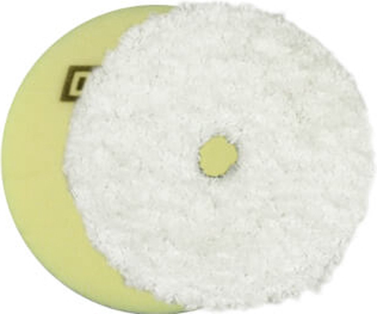 D CON DELTA FIBER PRO MICROVEZEL POLIJST PAD MEDIUM GEEL 80MM