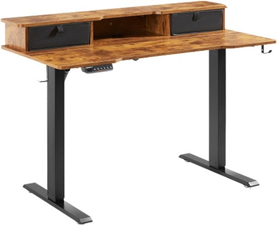 Support-PC Onder Bureau - Verstelbaar in Hoogte en Breedte, 360