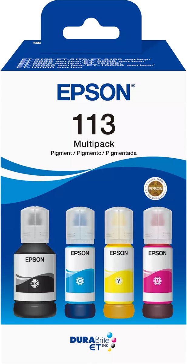 Epson 113 EcoTank inktfles multipack Inkt