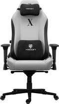 Gamestoel - Gaming Zetel - Gaming Stoel - Gaming Chair - Lumbar Support - HICON Apex Fury - Grijs