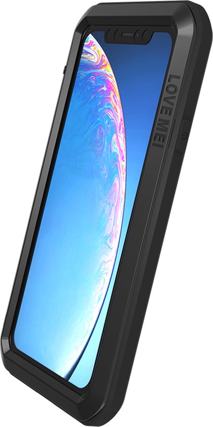 Coque Apple iPhone 11 Pro - Love Mei - Coque de protection extrême en métal - Zwart - Coque de téléphone portable - Coque de téléphone Convient pour Apple iPhone 11 Pro