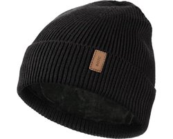 BOTC muts - Wintermuts - One size - Unisex - Muts dames - Muts heren - Zwart