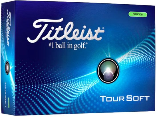Titleist Tour Soft Golfballen Groen 2024