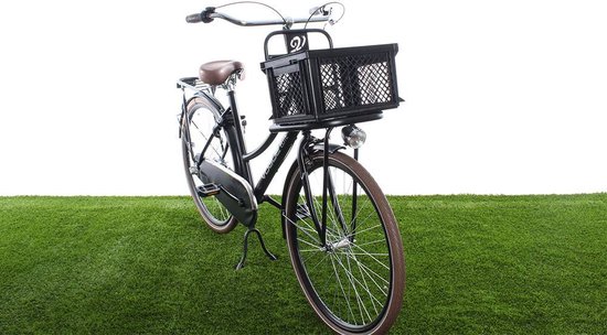 TLRGolf Stevige Fietskrat - Fietsmand 40 x 30 x 20 - Fietskrat Zwart - Stevig Kunststof - 25L van TLRGolf — afbeelding 3