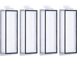 Filter Hepa geschikt voor Xiaomi Roborock Q7/Q7+/Q7 MAX/Q7 MAX +/Q8 Max/ Q8 Max+/ Q5 Pro/ Q5 Pro+/T8 Robot Stofzuiger Vervanging Reserve Accessoires - 4 stuks