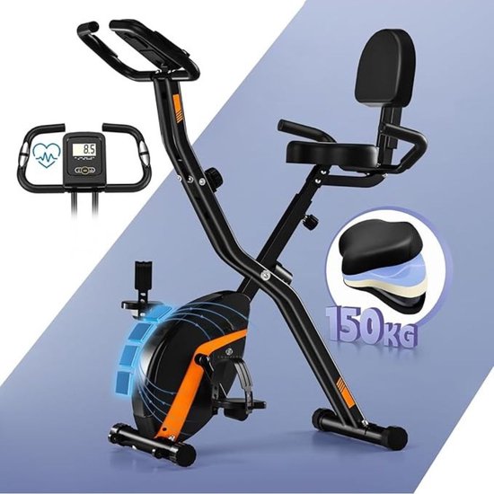 Hop-Sport Nexon - Hometrainer - Magnétique silencieux - Bluetooth