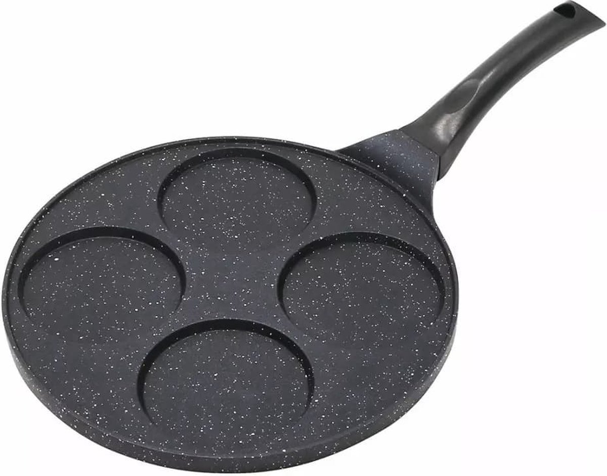 Kinghoff 1671 - Marmeren coating eierpan - 26.5 cm